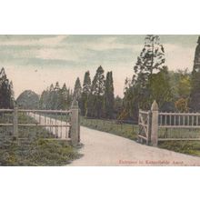 Entrance To Kennelride Ascot Antique 1907 Postcard