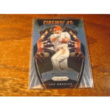 2020 Panini Prizm, Fireworks Insert, MIKE TROUT, Angels # F-6