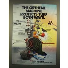 1988 Ortho Orthene Spray Ad - Protects Turf Both Ways