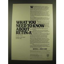 1988 Ortho Pharmaceutical Retin-A Ad - What You Need to Know