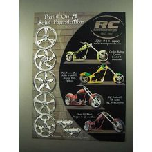2004 RC Components Wheel Ad - Warlock, Wicked, Venom