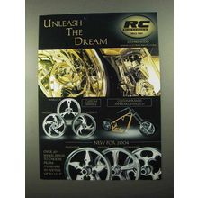 2004 RC Components Wheel Ad - Wizard, Predator