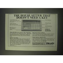 1990 Heath SD-6230 House Sitter Ad - The House Sitter that doesn't need a key