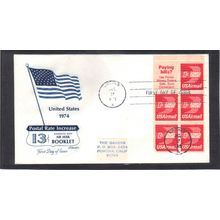 FDC Artmater C79a 13c Letter Pane(5/Slogan 8) (Cachet-Label/A) CV41314