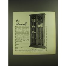 1974 Harden Collector's Cabinet Ad - The show-off