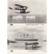 Macchi M67 Fairey III Floorplane 2x Rare Aircraft Postcard s