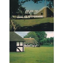 Odder Radhus Museum Denmark Town Hall 2x Postcard