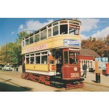 McDougall Flour Henleys Cider Leeds Bus Advertising Postcard