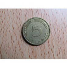 1978g 5 Pfennig Germany Coin