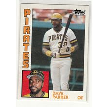 1984 Topps Dave Parker baseball card #775 – Pirates