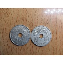 Greece 1954 10 Lepta Coin