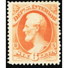 O18, Mint 6¢ VF 2¢ Official Stamp - Bright Color! - Stuart Katz