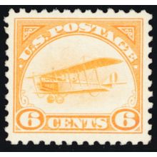 C1, Mint VF/XF LH 6¢ Airmail Stamp - Stuart Katz