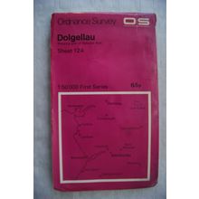 1974 OS first series map sheet 124 Dolgellau, showing part of National Park
