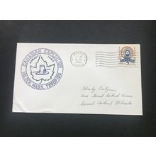 ICOLLECTZONE US Boy Scout 1960 Canadian Expedition Holden Mass Cover (F400)