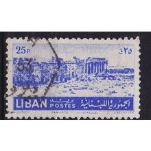 LIBANON LEBANON LIBAN [1952] MiNr 0470 ( O/used )