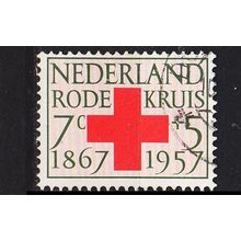 NIEDERLANDE NETHERLANDS [1957] MiNr 0701 ( O/used ) Rotes Kreuz