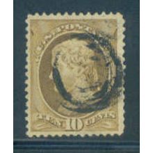 Used 209 10c Thomas Jefferson Very Fine Q3379