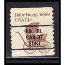 1902a 7.4c Baby Buggy Fine MNH Dry Gum CNS 2 PA5575
