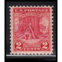 645 2c Valley Forge Fine MNH O1007