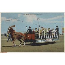Douglas Isle Of Man Toast Rack Tram Transportation Postcard