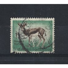 SouthAfrica.SG160 1s 3d Springbok.Fine Used.Aug25e