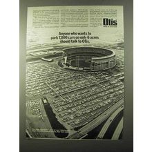 1971 Otis Parking System Ad - 7,000 Cars on 6 Acres