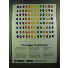 1976 Winsor and Newton Artists' Oils Paint Ad - Trooping the Colours