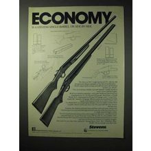 1976 Stevens 94-C and Model 311 Shotguns Ad - Economy