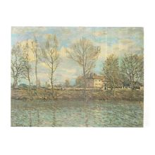 L'LLE DE LA GRANDE-JATTE by Alfred Sisley unused postcard =