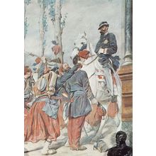 Victor Emmanuel II Battle Of Solferino Napoleon Painting Postcard