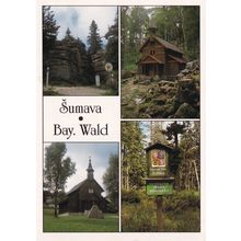 Sumava Bay Bayer Wald Bavaria Postcard
