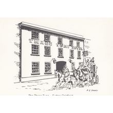 The Three Tuns Sutton Coldfield Pub Warwickshire Postcard