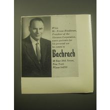 1959 Bachrach Photography Advertisement - Mr. Ernest Henderson