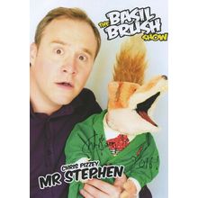 Chris Pizzey CBBC The Basil Brush Show Large Hand Signed Photo