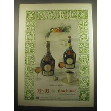 1959 Benedictine and B&B Liqueur Advertisement - Gift of Gifts