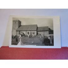 GREAT DURNSFORD CHURCH, nr. SALISBURY, WILTSHIRE unused antique postcard =