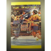 1994 ElectroBrain Best of the Best Championship Karate Video Game Advertisement