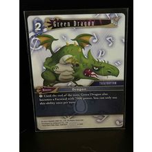 Green Dragon - 4-124C Opus 4 Final Fantasy Trading Card