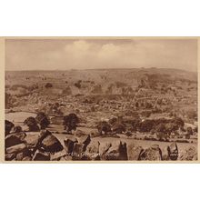 ED 82 WIRKSWORTH - GENERAL VIEW. PRINTED POSTCARD