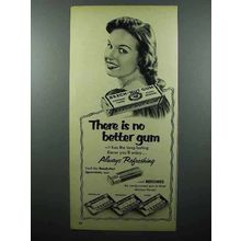 1952 Beech-Nut Gum Ad - There is No Better Gum
