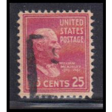 Used 829 25c William McKinley Fine KA8368