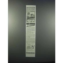 1946 Zonolite Insulation Ad - Fireproof