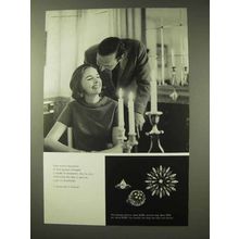 1967 De Beers Diamond Ad - Your Warm Assurance