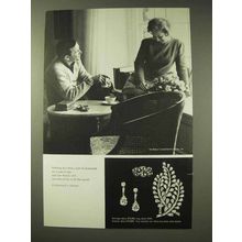 1967 De Beers Diamond Ad - Nothing Less