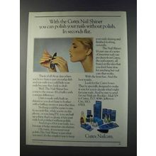 1981 Cutex Nail Shiner Ad - You Can Polish Your Nails