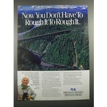 1988 Princess Cruises Ad - Gavin MacLeod - Don't Rough It