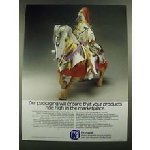 1988 Nampak Packaging Ad - Ride High in the Marketplace