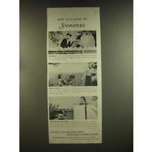 1939 Fels-Naptha Soap Ad - How to laugh at snoopers