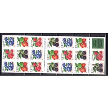 3294-3297b 33c Fruit Berries Very Fine MNH Pane/20 P# B1111 L01424
